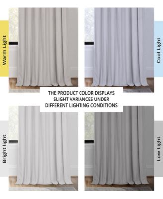 Signature Extra Wide Velvet Blackout Curtain