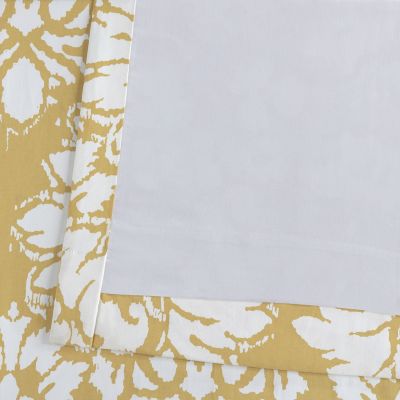 Floral Printed Cotton Room Darkening Curtain