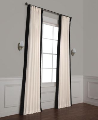 Bordered Vertical Printed Cotton Curtain