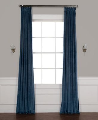 Heritage Plush Velvet Room Darkening Curtain