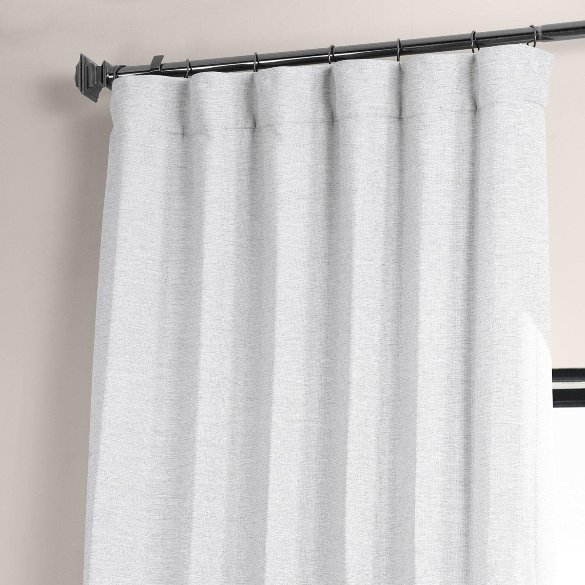 Half Price Drapes Textured Bellino Room Darkening Curtain