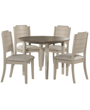 Clarion 3-Piece Counter Height Side Dining Set with Parson Stools