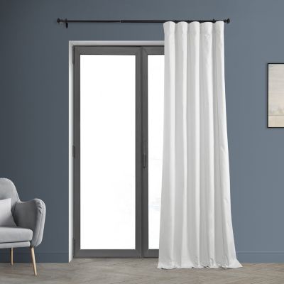 Solid Cotton Hotel Blackout Curtain