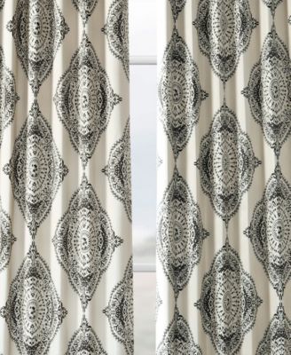 Henna Emblem Room Darkening Curtain