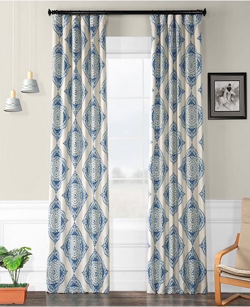 Exclusive Fabrics Furnishings Henna Blackout 50 X 120 Curtain