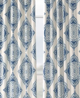 Henna Emblem Room Darkening Curtain