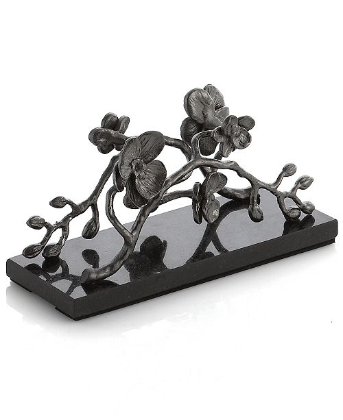 Michael Aram Black Orchid Vertical Napkin Holder Reviews Serveware Dining Macy S