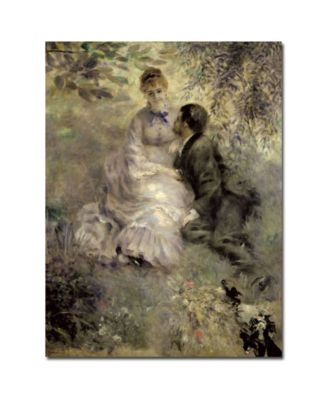 Trademark Global Pierre Auguste Renoir 'The Lovers C.1875' Canvas