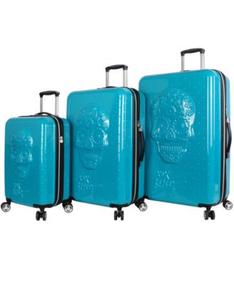 betsey johnson hard shell luggage