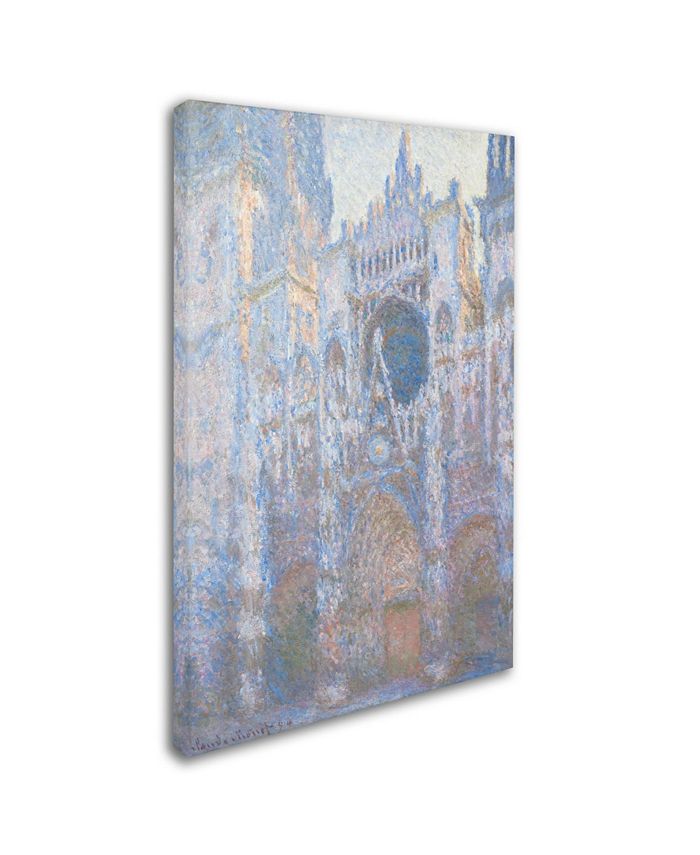 Trademark Global Claude Monet 'Rouen Cathedral West Facade 1894' Canvas ...