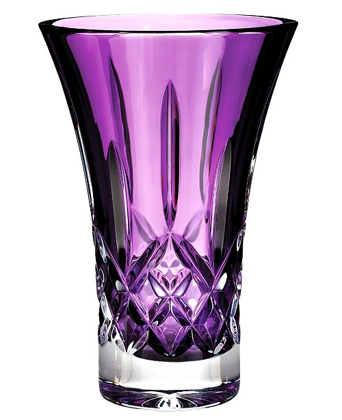 Waterford Gifts, Colour Me Lismore Flare Vase 8" Bowls & Vases Macy's