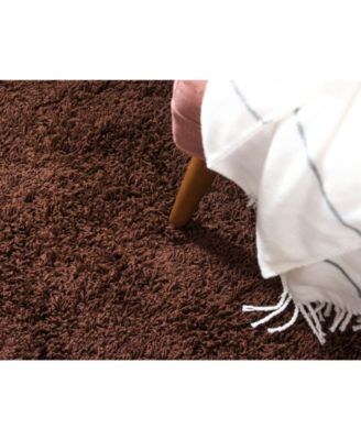 Solid Shag SS1 8' x 10' Area Rug