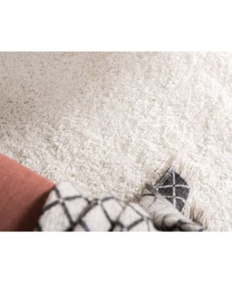 Solid Shag SS1 8' x 10' Area Rug