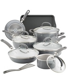 Create Delicious Aluminum Nonstick 13-Pc. Cookware Set