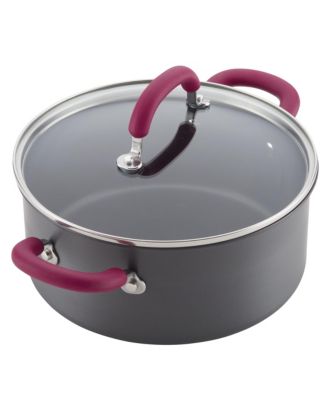 Create Delicious Hard-Anodized Aluminum 11-Pc. Nonstick Cookware Set