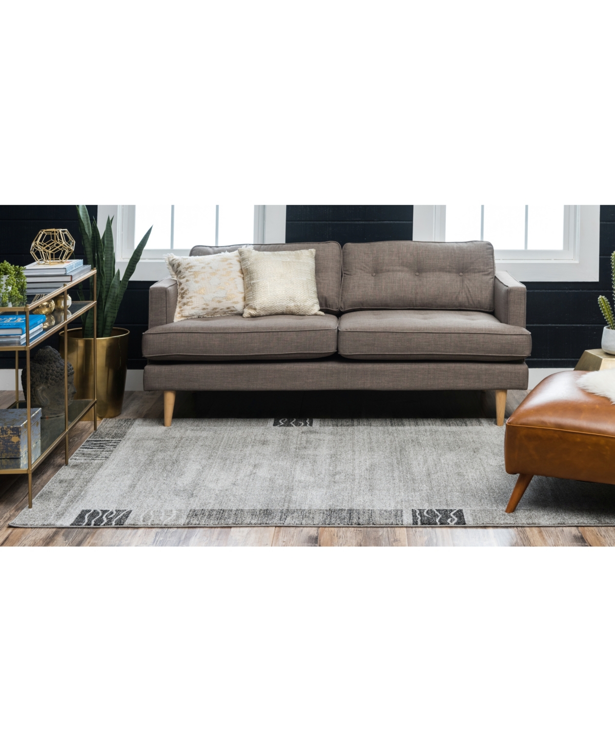 Bayshore Home Lyon Lyo1 8' x 11' 4" Area Rug