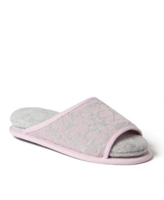 macy's dearfoam women's slippers