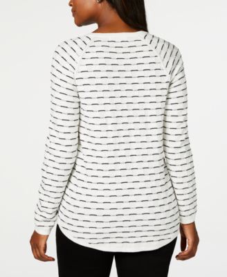 Karen Scott Textured Sweater, Created for Macy's