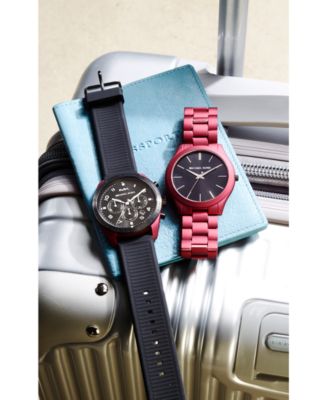 michael kors silicone watch