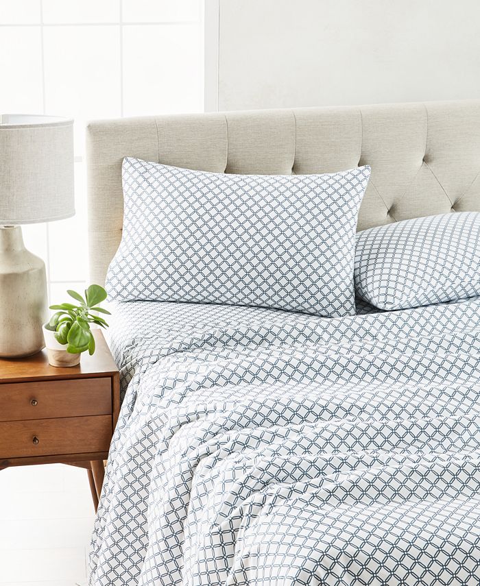 Sanders CLOSEOUT! Printed Microfiber Sheet Sets, Created for Macy's