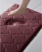 Microdry SpeedDry® Memory Foam Bath Mat Collection - Macy's