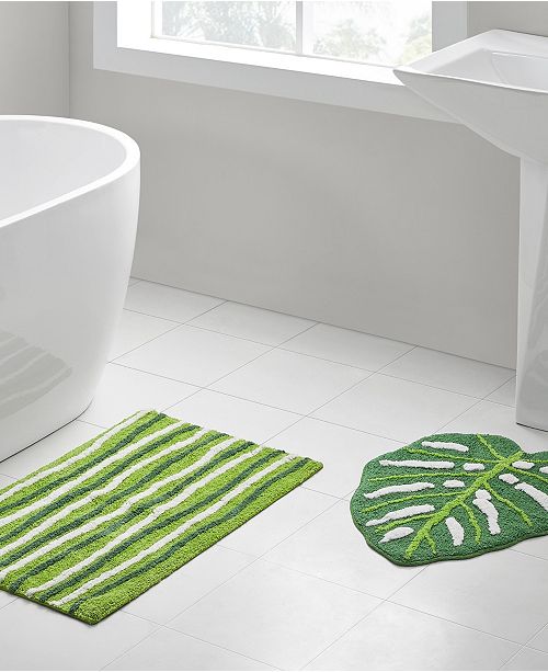 Vcny Home Leaf 2 Pc Bath Rug Set Reviews Bath Rugs Bath