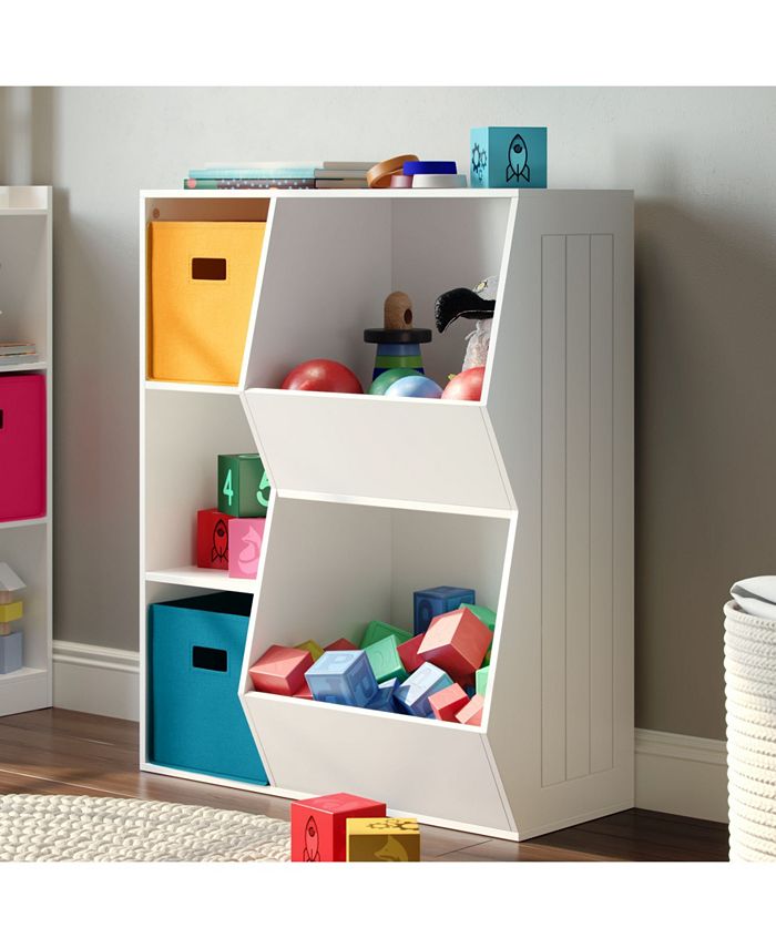 RiverRidge Home Kids 3Cubby, 2Veggie Bin Floor Macy's
