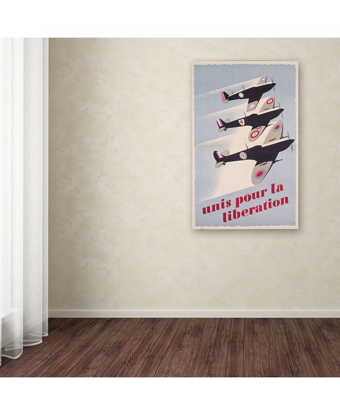 Trademark Global 'Propaganda Poster for Liberation' Canvas Art - 47