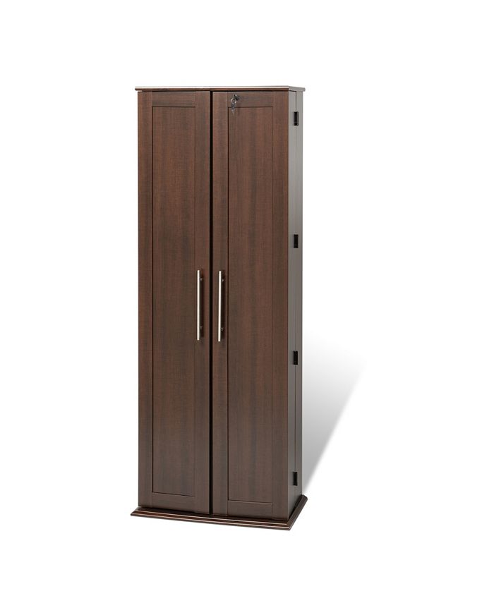 Prepac Grande Locking Media Storage with Shaker Doors Macy's