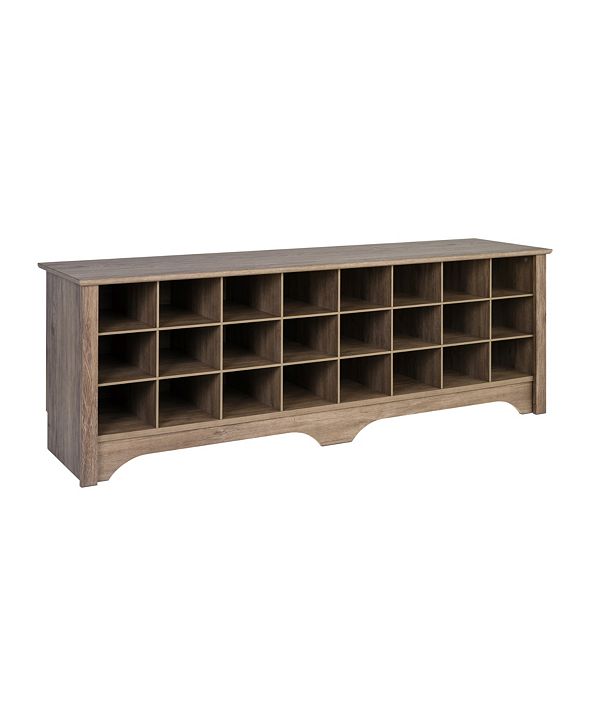 Prepac 24 Pair Shoe Storage Cubby Bench & Reviews - Furniture - Macy's