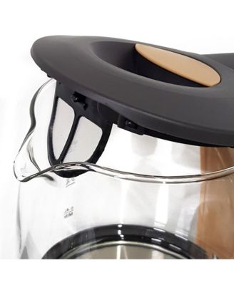 Emerald Electronics USA Inc. Emerald 1.2L Electric Glass Tea Kettle