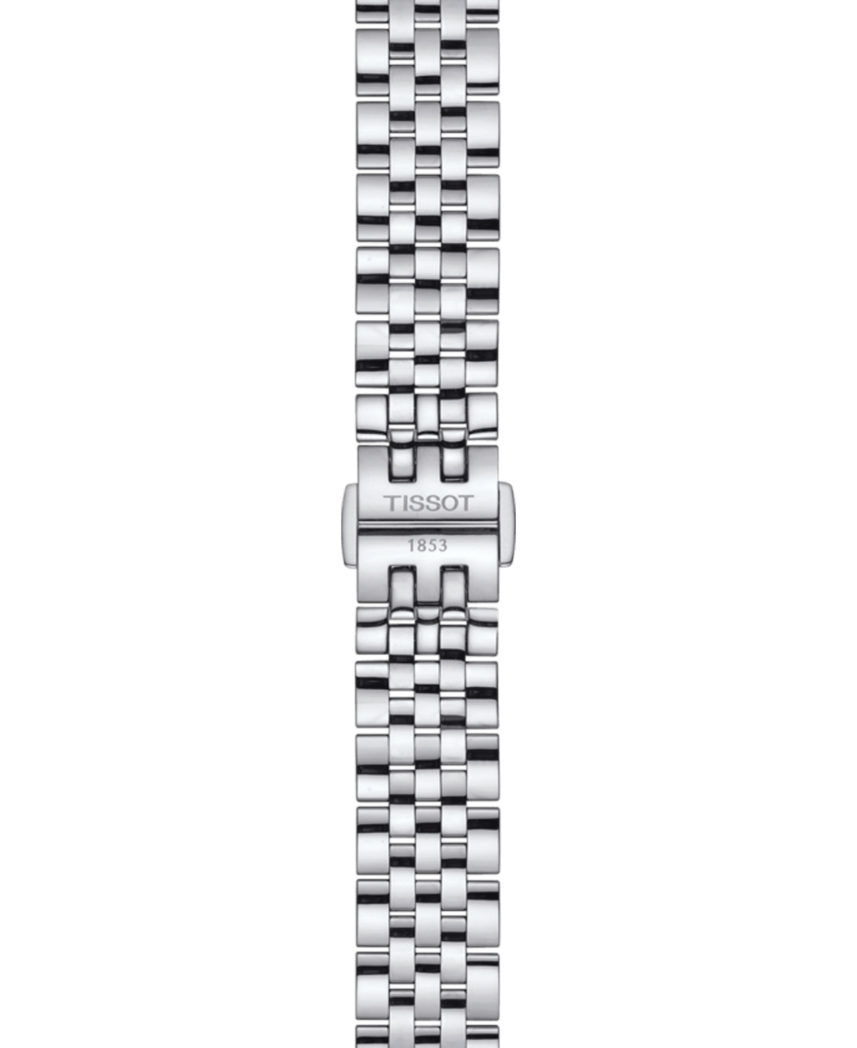 Shop Tissot Women's Swiss Automatic Le Locle Diamond-accent Stainless Steel Bracelet Watch 29mm In Silver