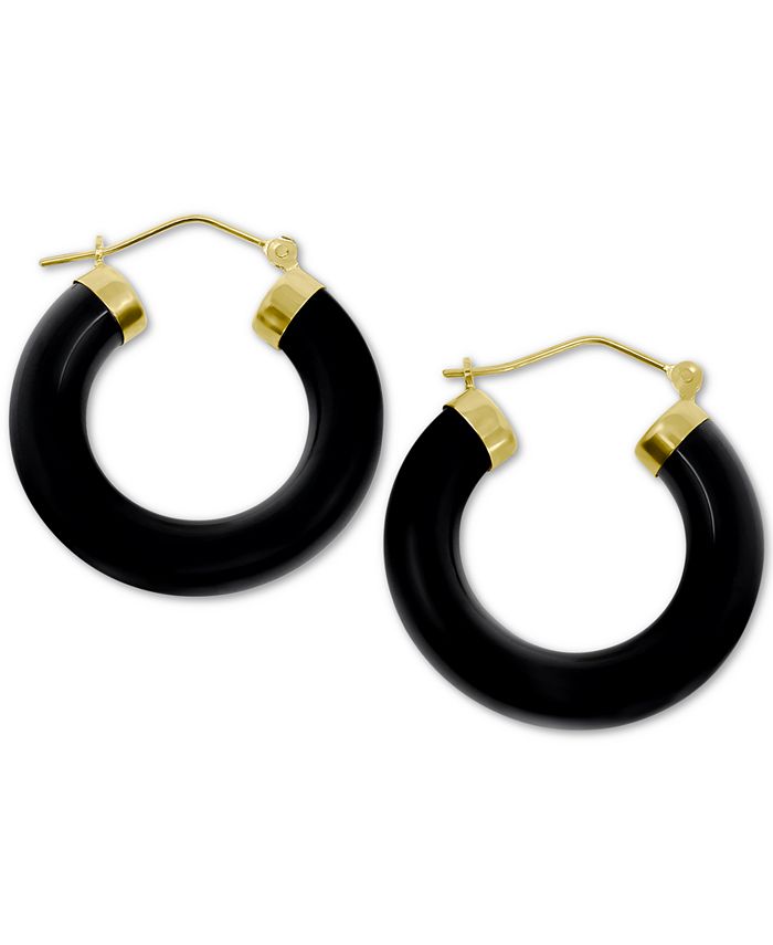 Macy's black new arrivals earrings