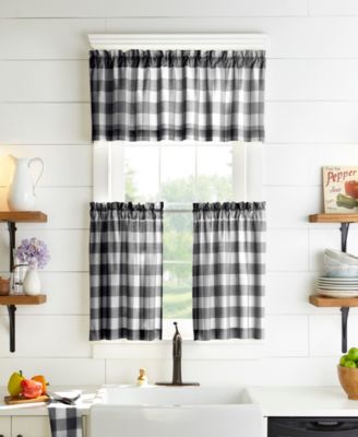 Farmhouse Living Buffalo Check Window Valance