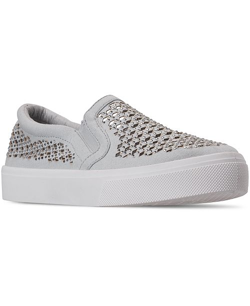 Skechers Women S Street Poppy Laser Cut Slip On Casual