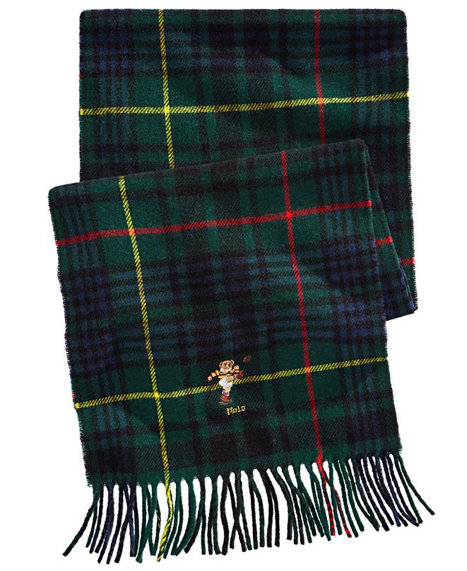 polo bear scarf set
