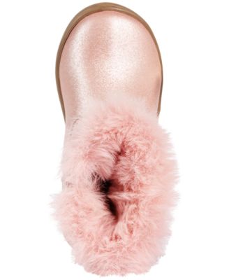 Bottines Bébé Fille Rose Licorne Taille 6 US - Marque Sugar - Neuf Sans Emballage - Adorable Et Doux