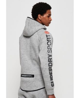 gym tech stretch zip hoodie