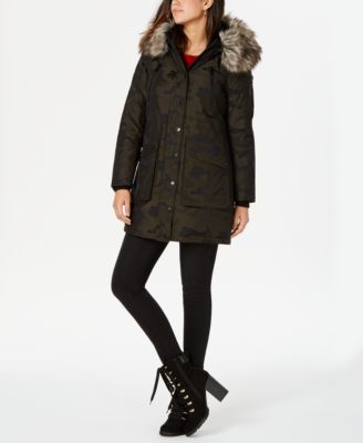 bcbgeneration faux fur jacket