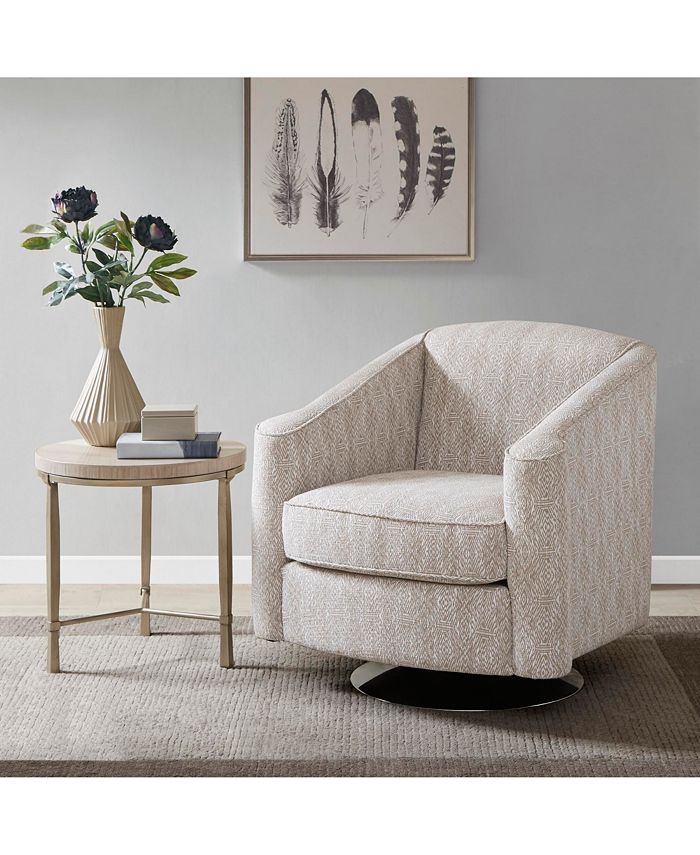 Furniture Galway Swivel Accent Chair Macy's