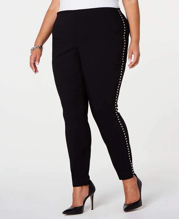 Skinny womens tuxedo pants sales