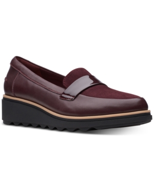 Clarks sharon gracie platform loafers new arrivals