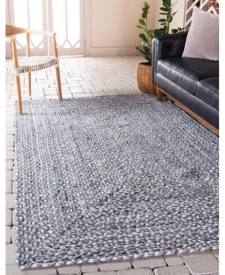 Bayshore Home Roari Cotton Braids Rcb1 6' x 9' Area Rug