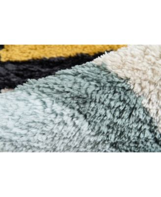 Novogratz Retro Ret-3 Blue 3'6" x 5'6" Area Rug