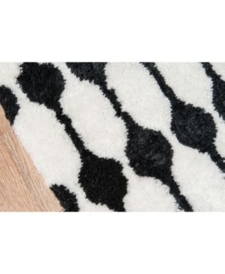 Novogratz Retro Ret-4 Black 5' x 7'6" Area Rug