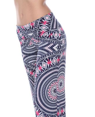 Geometric Print Palazzo Pants