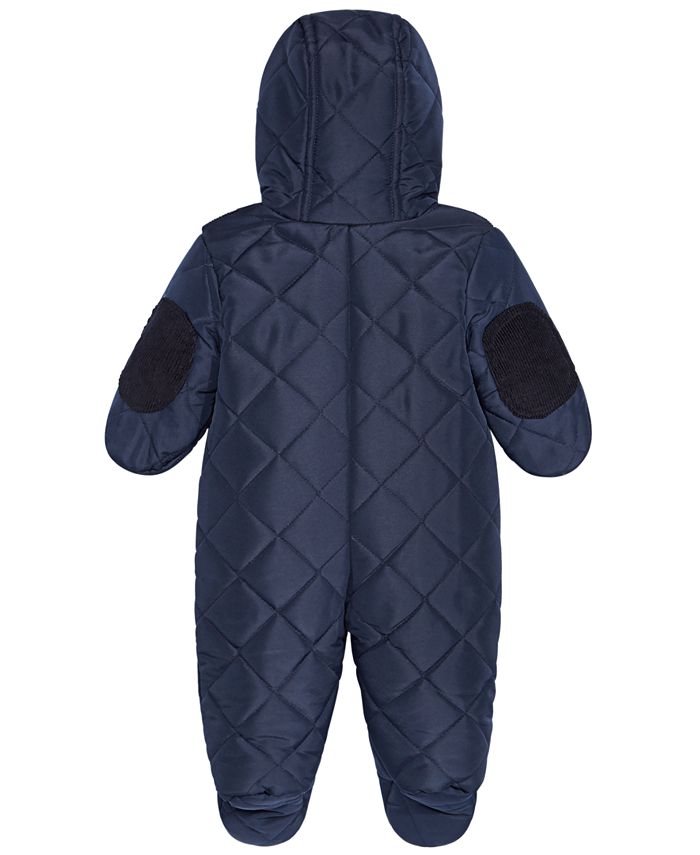 S Rothschild & CO Baby Boys Hooded Quilted Footed Pram Macy's