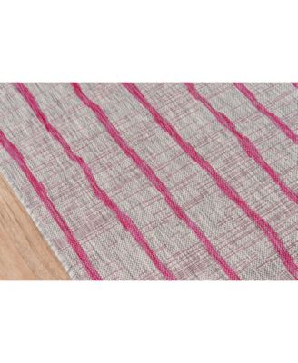 Novogratz Villa Vi-03 Fuschia 7'10" x 10'10" Outdoor Area Rug