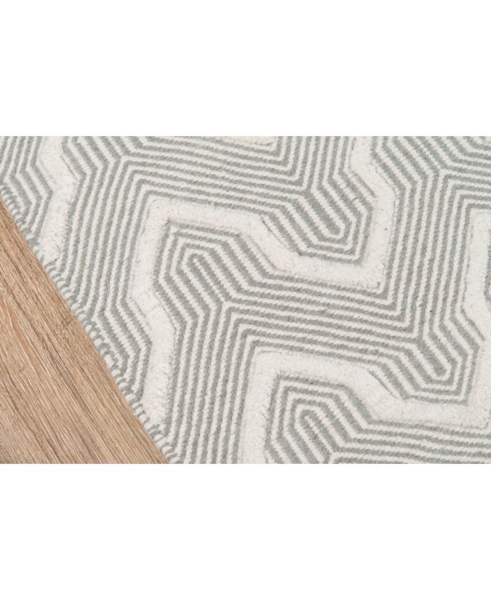 Erin Gates Langdon Lgd1 Prince Gray 2' x 3' Area Rug Macy's