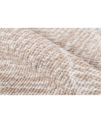 Easton Eas-2 Machine-Washable Congress Brown 7'6" x 9'6" Area Rug